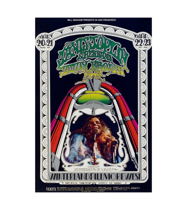  1969 BG-165 Janis Joplin Winterland 