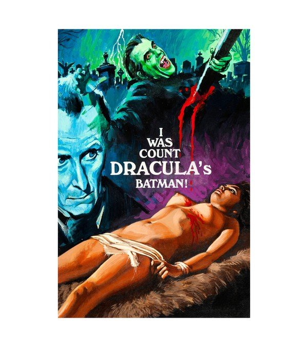 1958 I Was Count Dracula's Batman! (Hammer Films) 