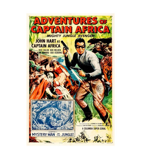 1955 Adventures of Captain Africa (Columbia) 