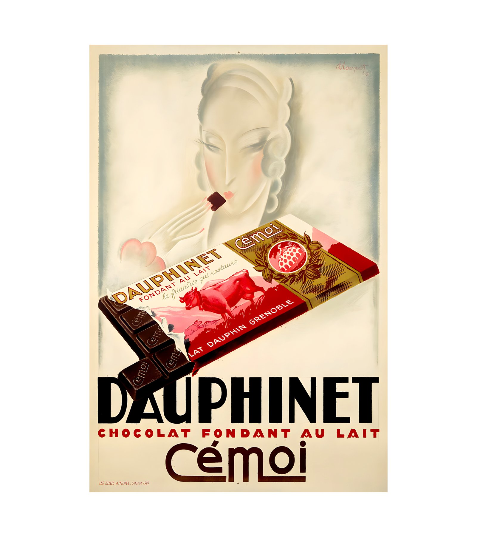 1926 CHARLES LOUPOT - Dauphinet Les Belles Affiches, Paris 