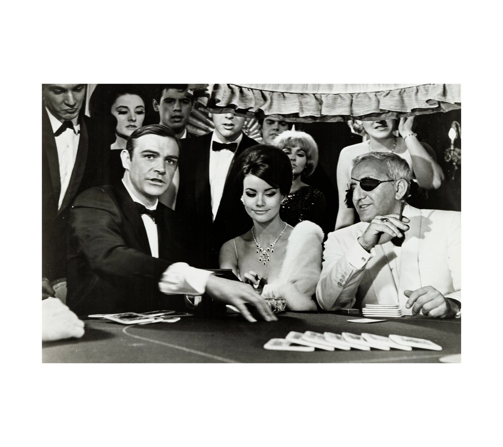 1965 Thunderball - James Bond (UA) Sean Connery and Claudine Auger 