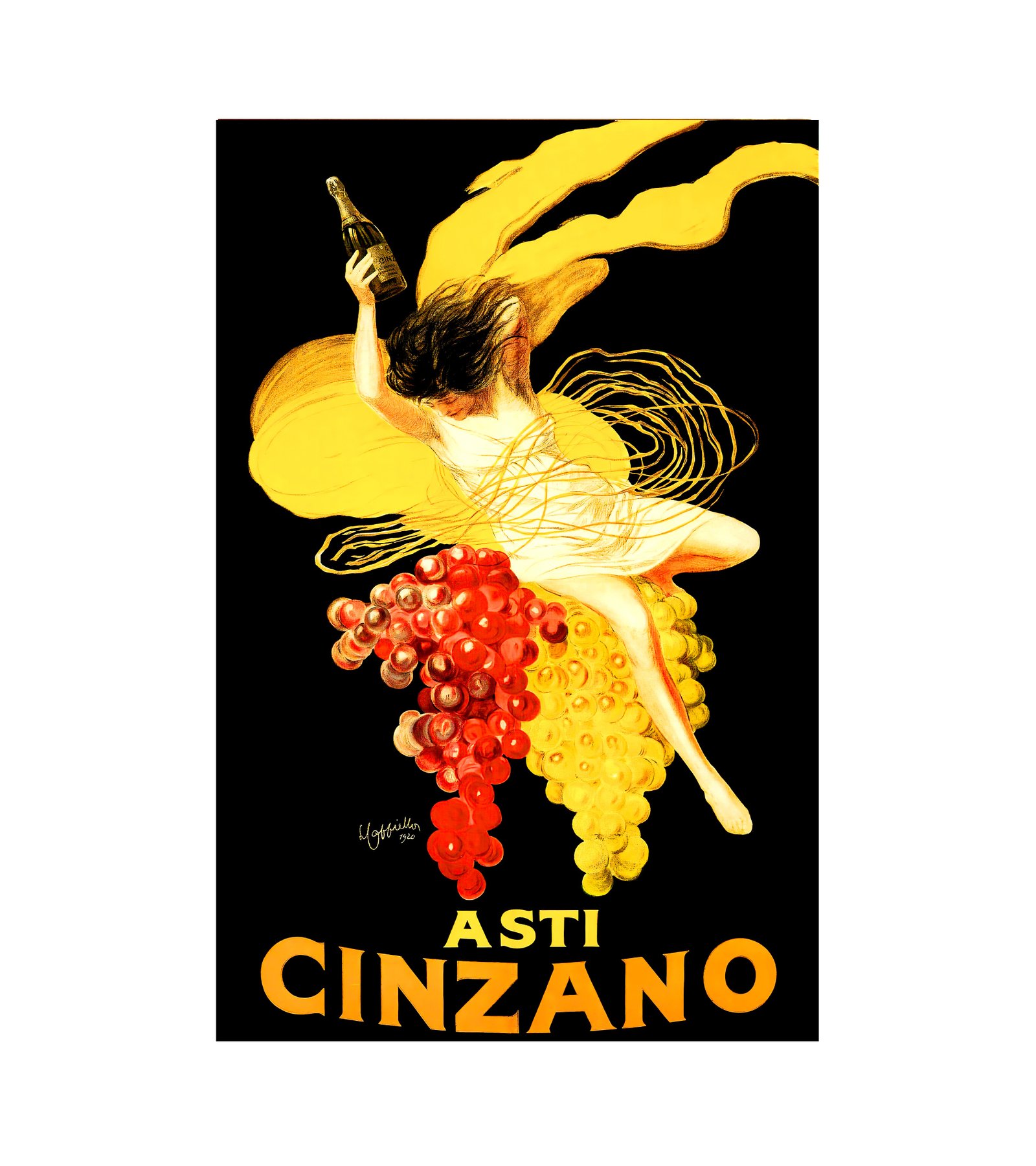 1910 Asti Cinzano Leonetto Cappiello (Italian, 1875-1942) 