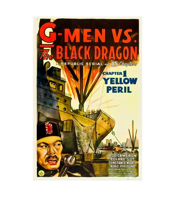 1943 G-Men vs. the Black Dragon (Republic)