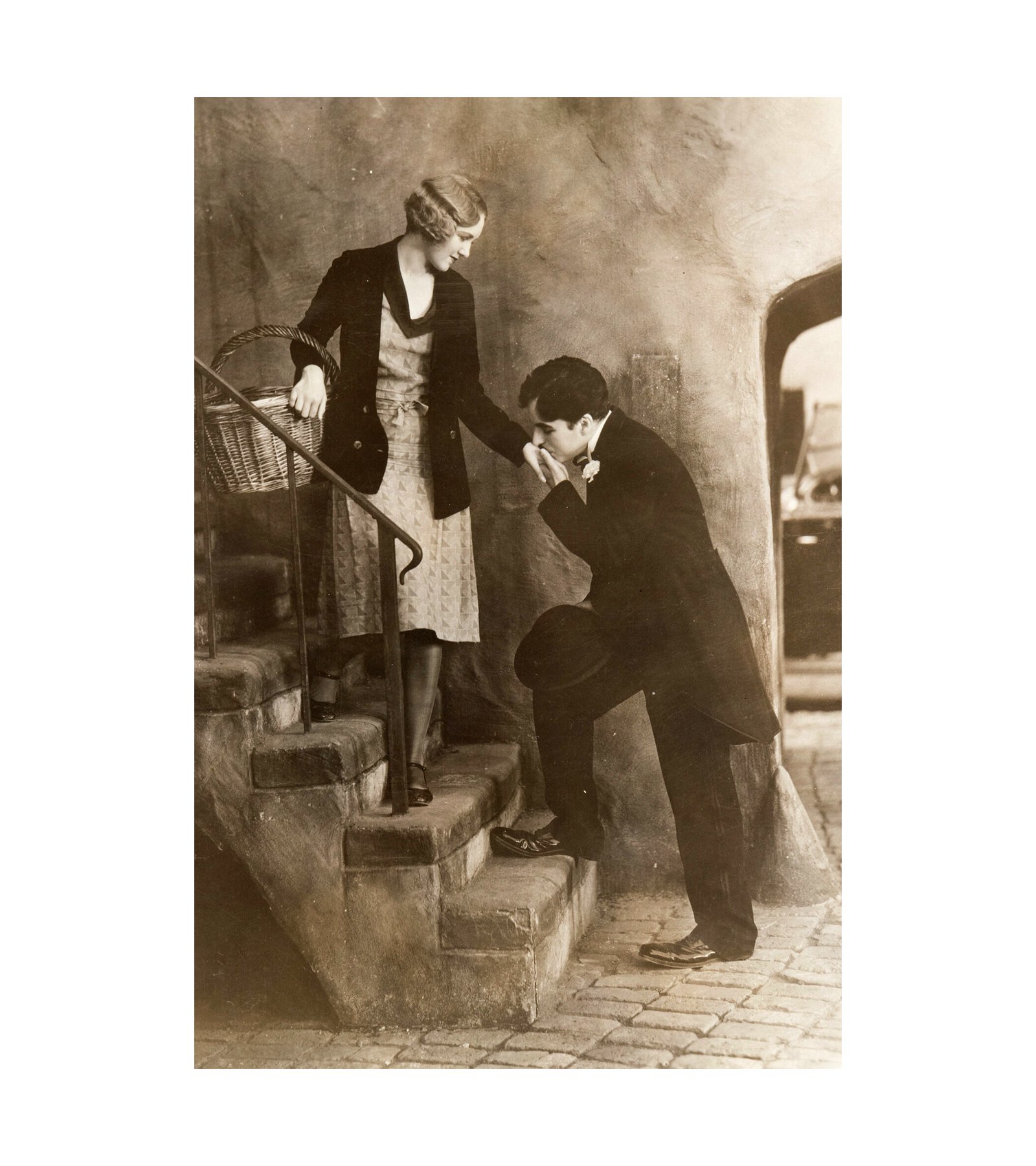 1931 City Lights (UA) Charles Chaplin and Virginia Cherrill 