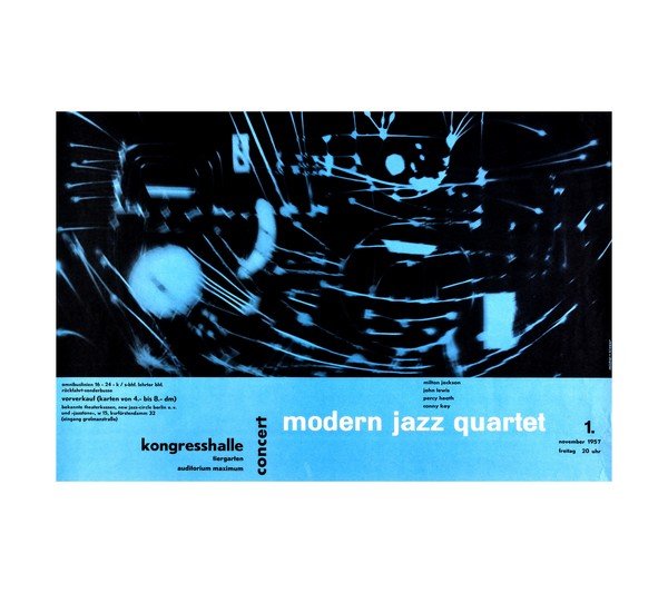  1957 The Modern Jazz Quartet Nuremberg, Germany 