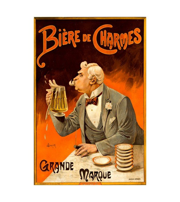 1901 BIERE DE CHARMES - GRANDE MARQUE 
