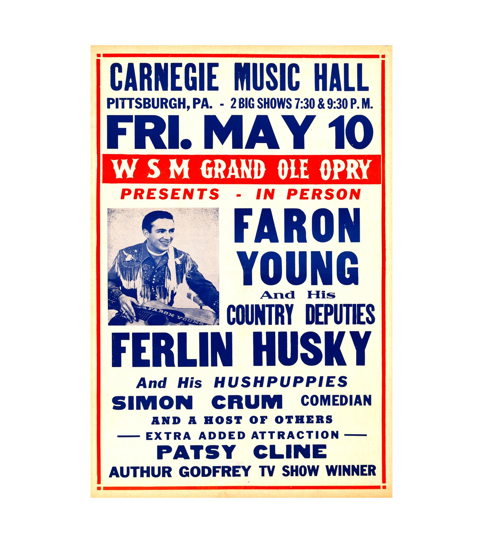 1957 Patsy Cline Carnegie Hall 