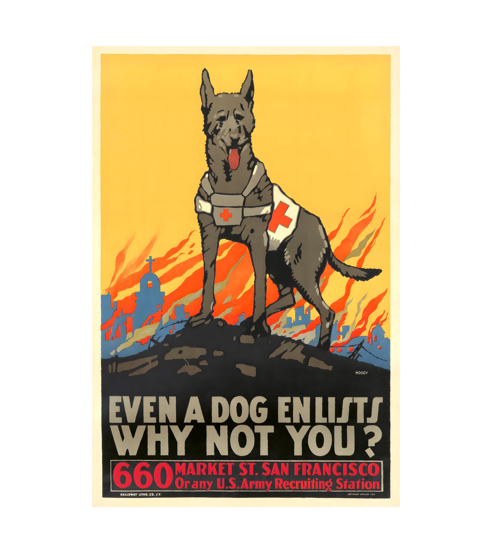 1917 US Army World War I - Recruitment 