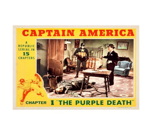 1944 Captain America (Republic) Chapter 1 The Purple Death 
