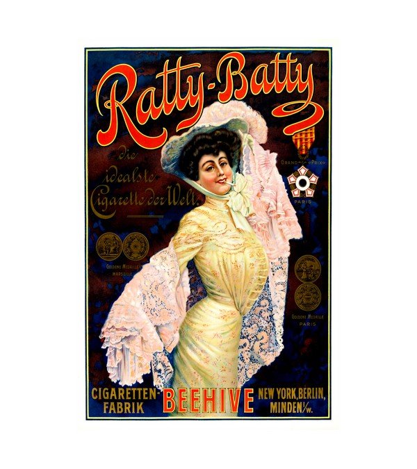 1900 RATTY BATTY BEEHIVE