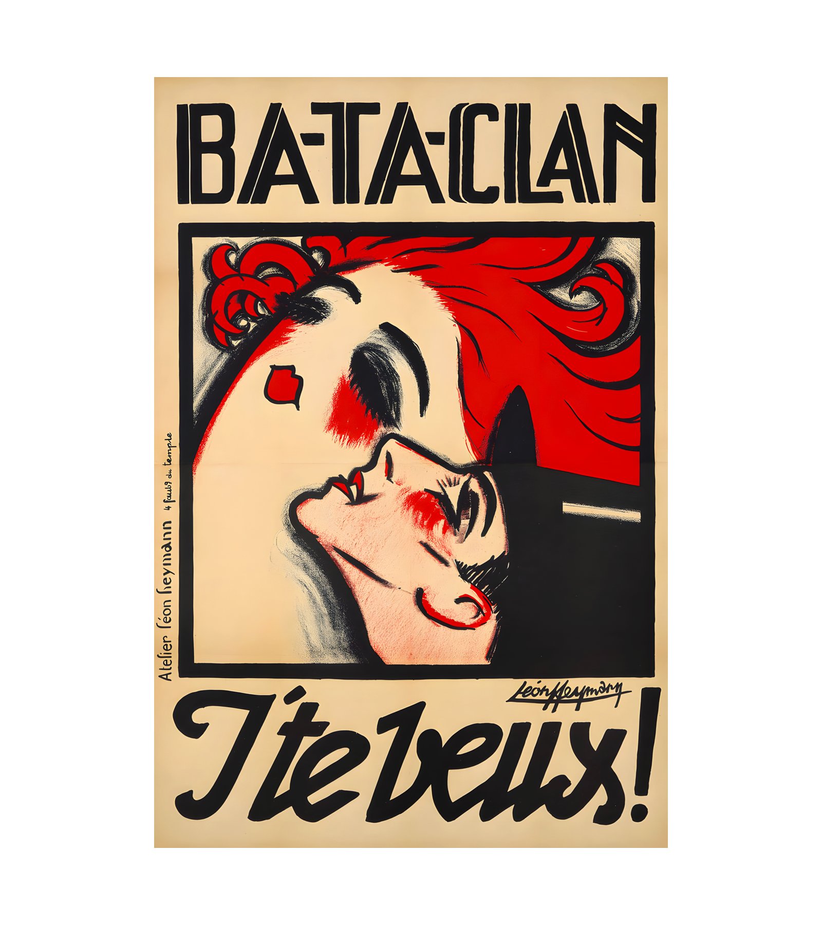 1923 LEON HEYMANN - Ba-Ta-Clan Atelier Leon Heymann, Paris 