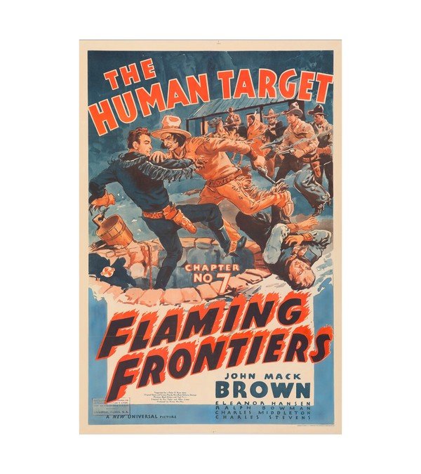 1938 Flaming Frontiers (Universal) Chapter 7 The Human Target 
