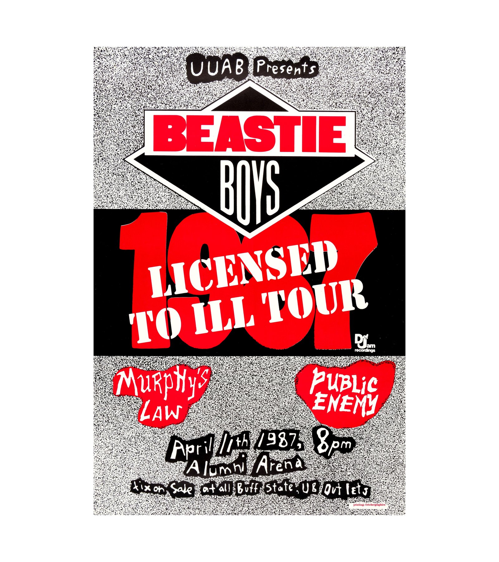 1987 Beastie Boys, Public Enemy - Amherst, NY