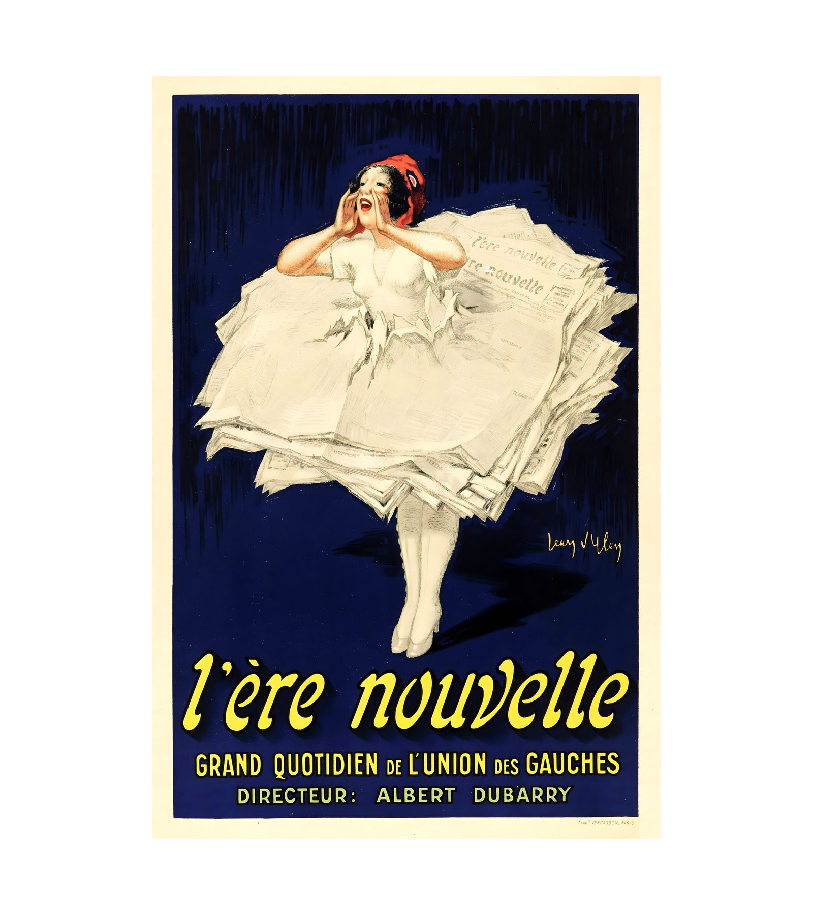1922 L'Ere Nouvelle by Jean d'Ylen  (French) 