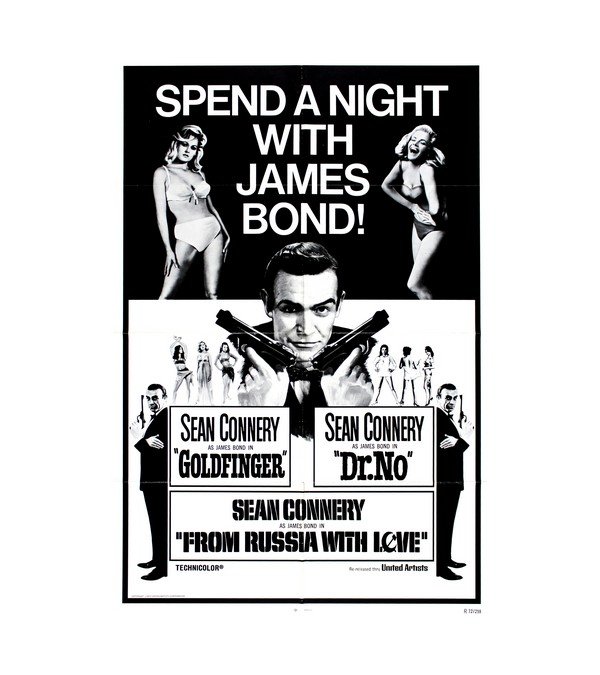 1963 From Russia with Love (B&W) James Bond 