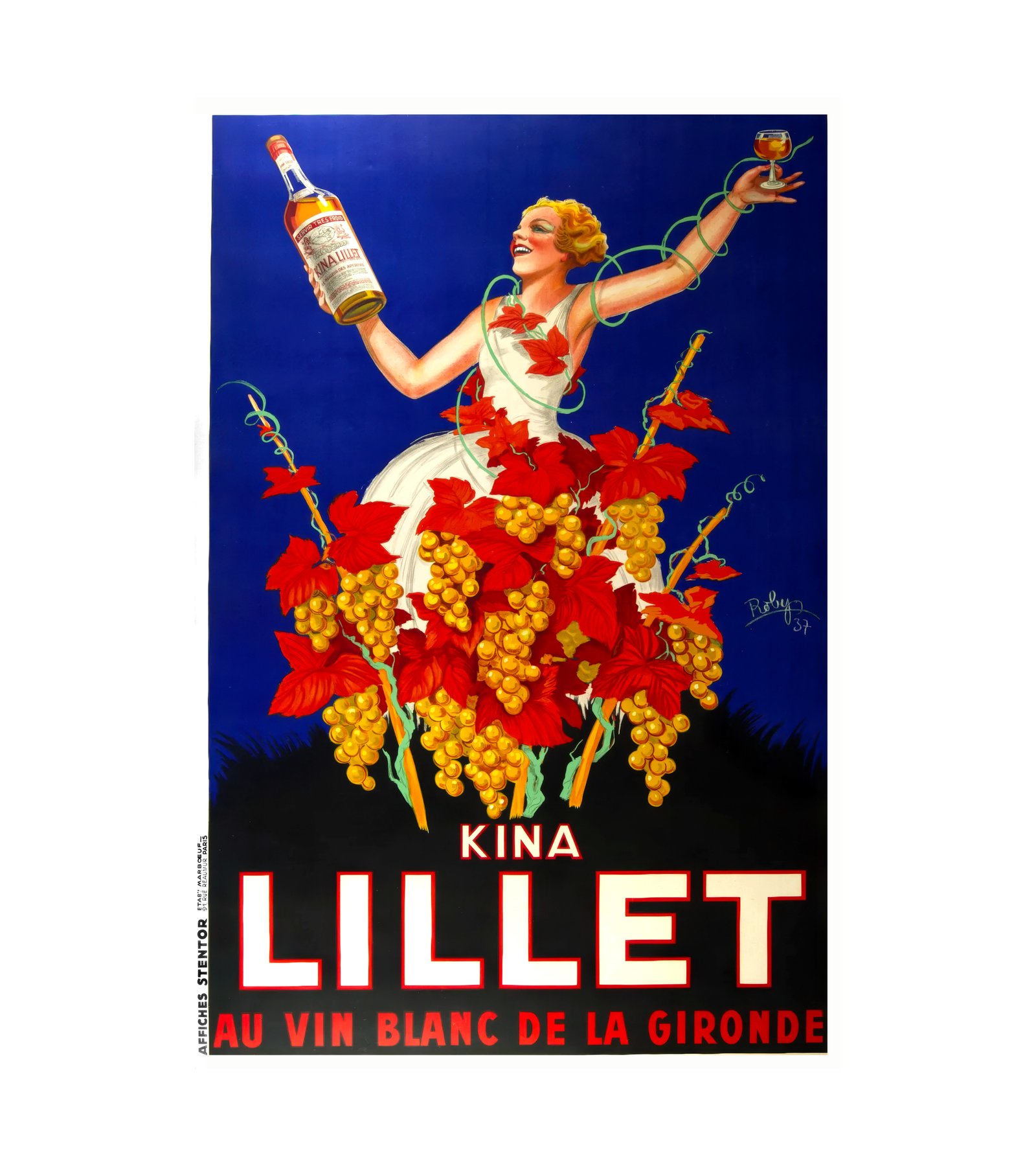 1937 Kina Lillet - Au Vin Blanc de la Gironde 