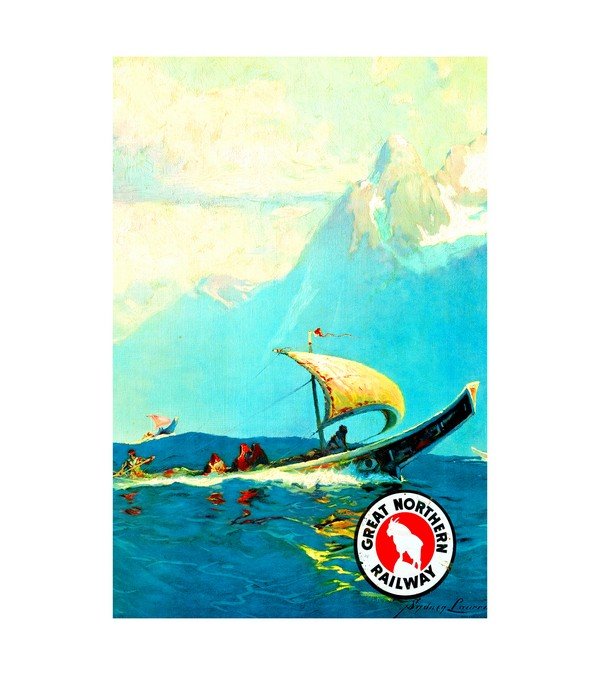 1954 (Alaska) Great Northern Railway 