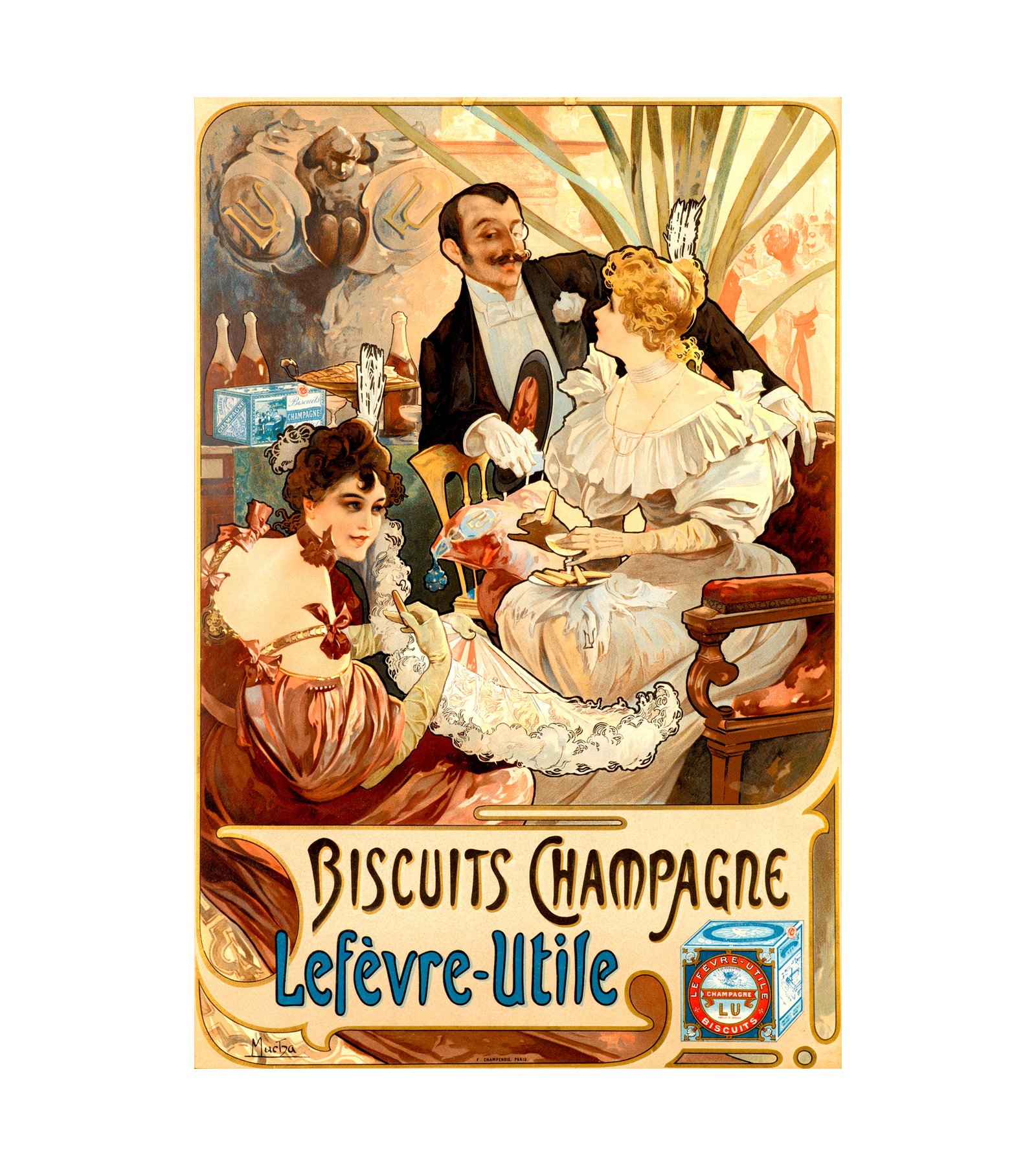 1896 Biscuits Champange