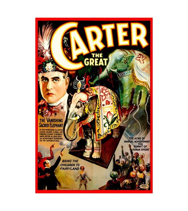 1927 Carter the Great Elephants