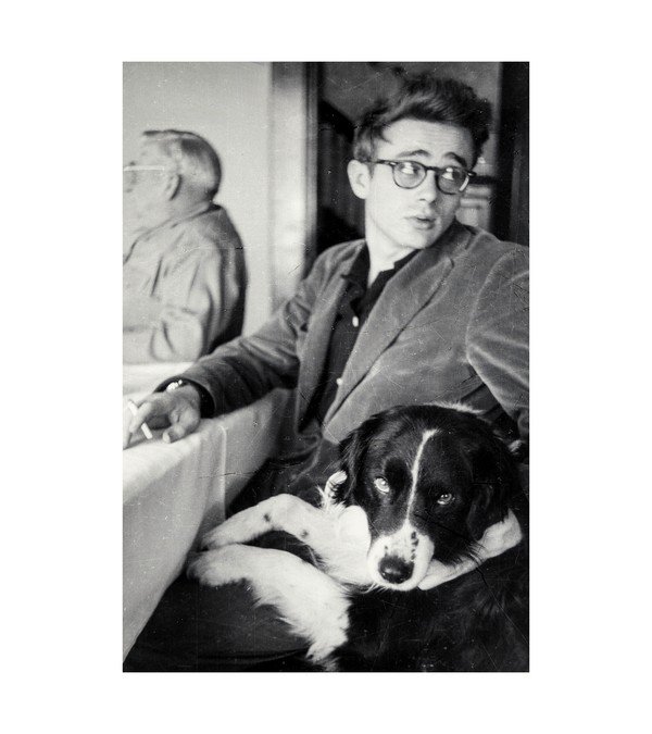 1955 James Dean at His Uncle's Farmhouse