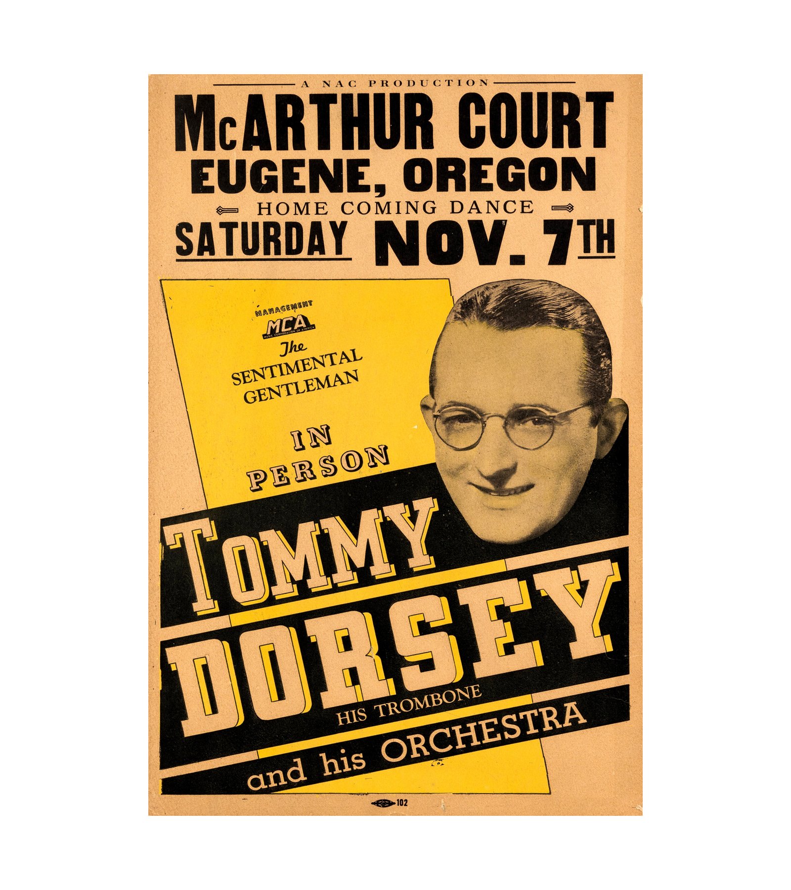 1942 Tommy Dorsey - Eugene, OR 