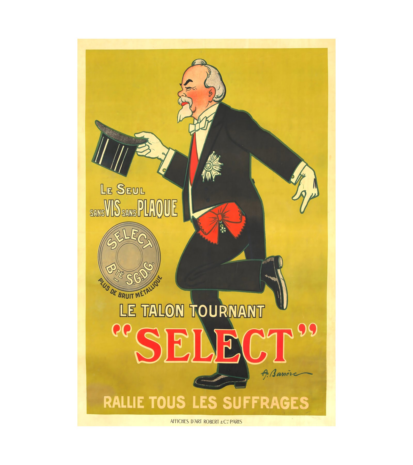 1892 ADRIEN BARRERE - Select Affiches D'Art Robert, Paris 