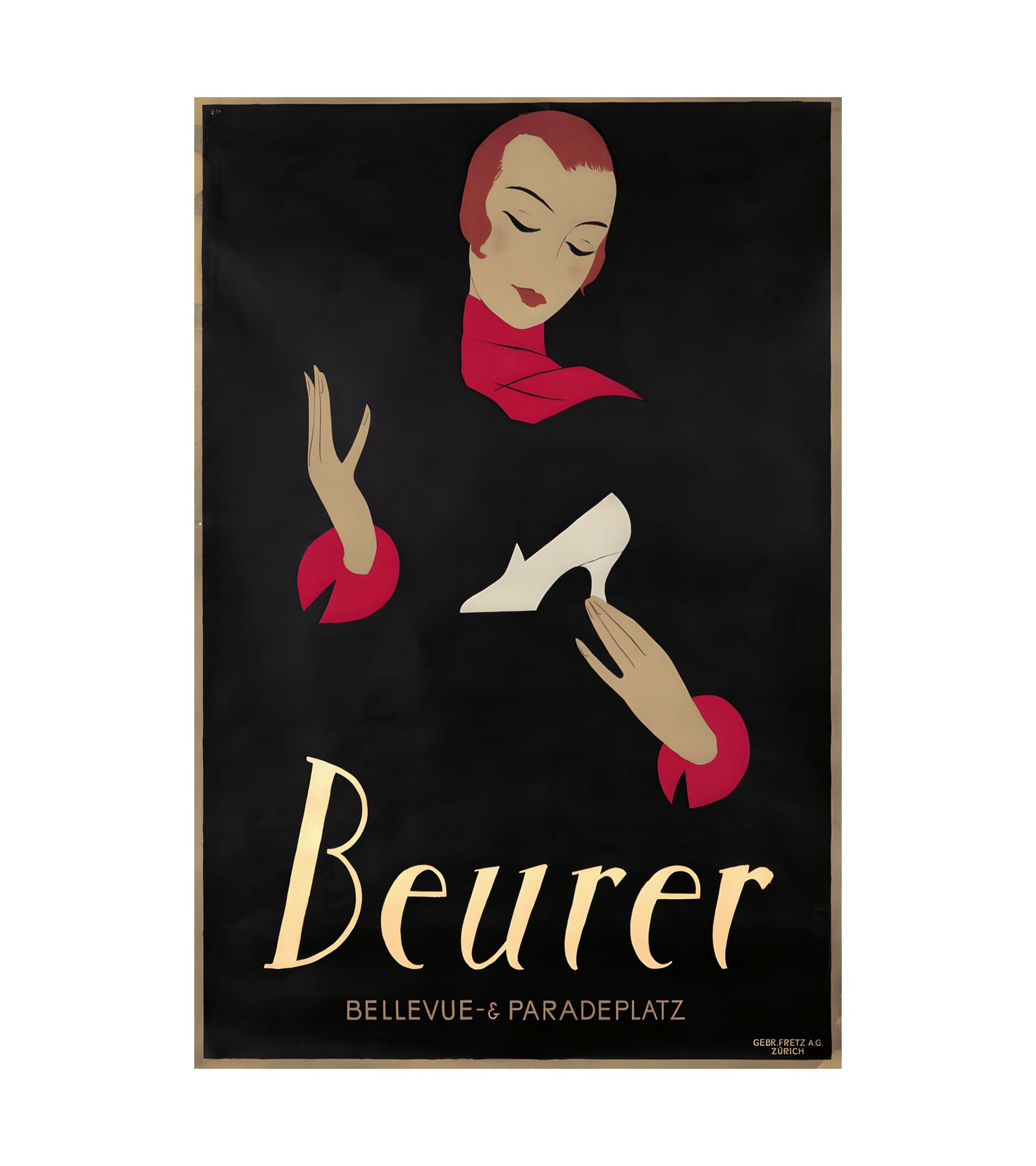 1924 HUGO LAUBI - Beurer Gebr. Fretz, Zurich 