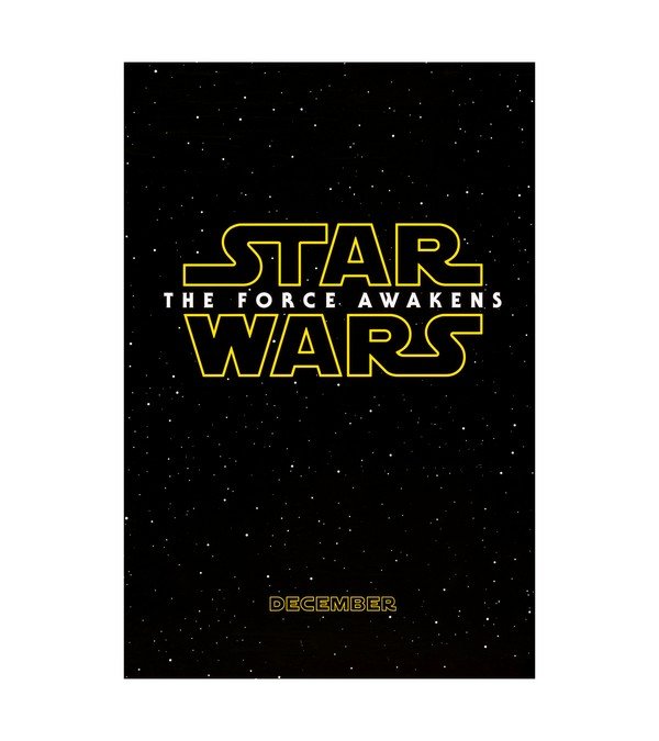 2015 Star Wars- Episode VII - The Force Awakens (Walt Disney Studios) 