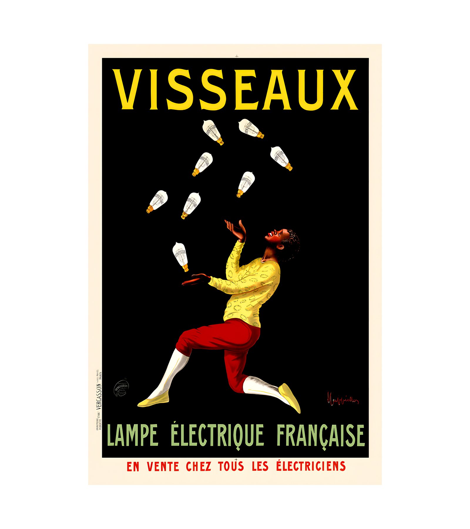 1913 Visseaux Lampe - Cappiello 