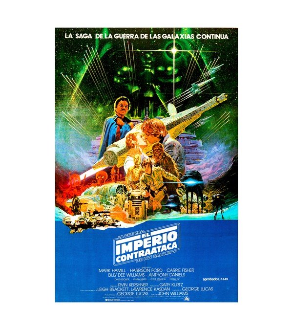 1980 Star Wars The Empire Strikes Back (20th Century Fox) Argentinean 