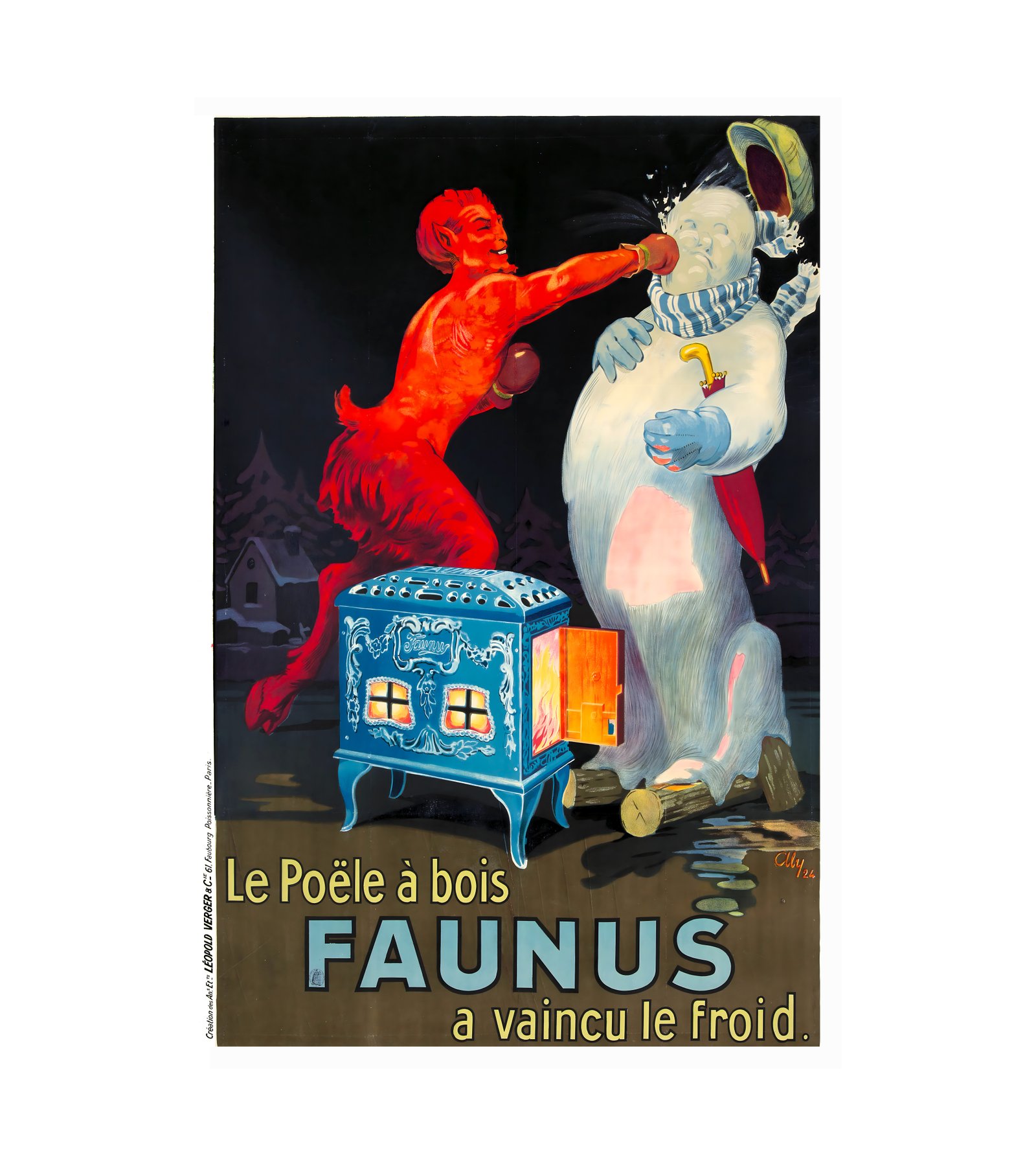 1924 Faunus Leopold Verger, Paris 
