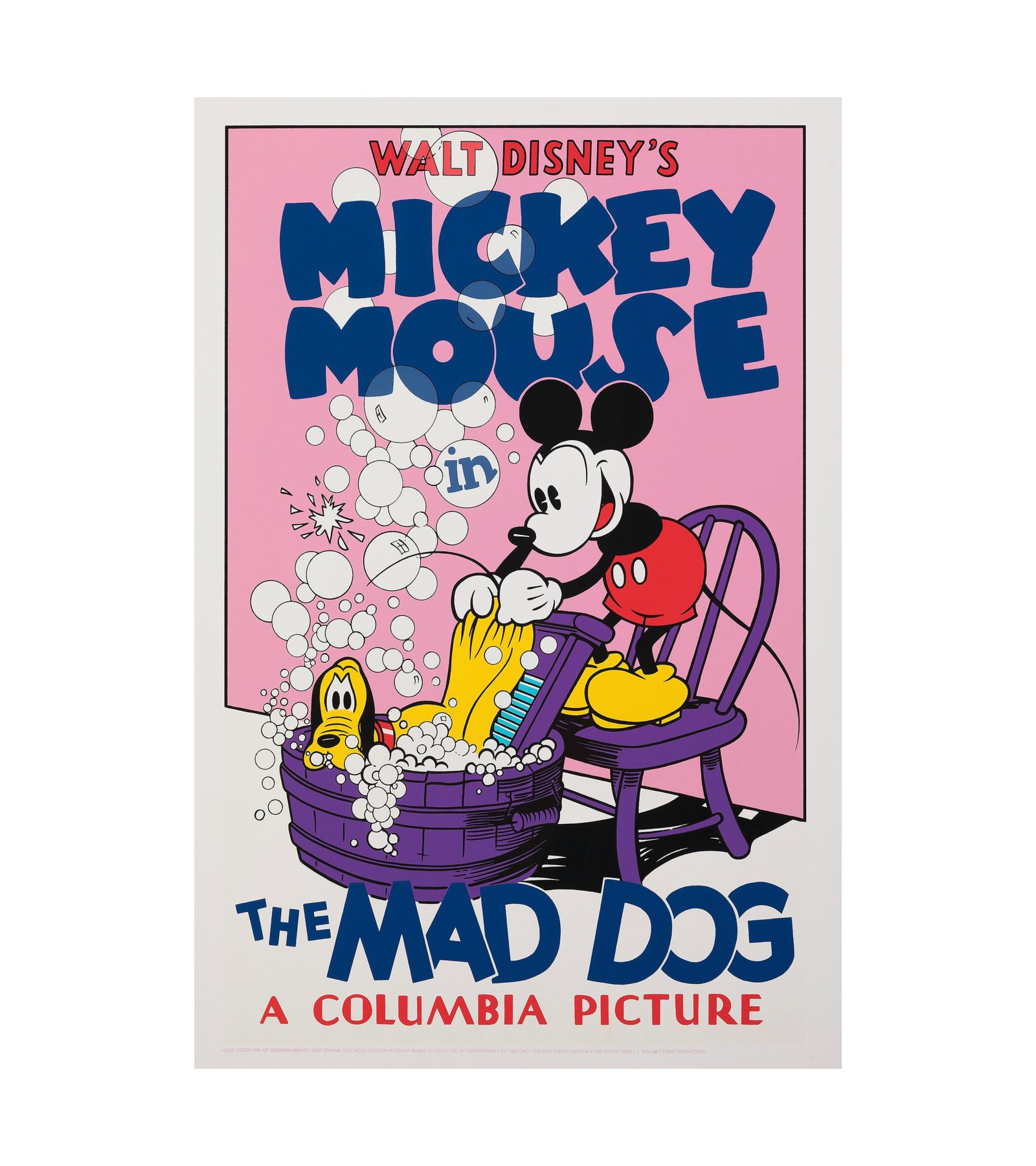 1932 Mickey Mouse in the Mad Dog (Columbia) 
