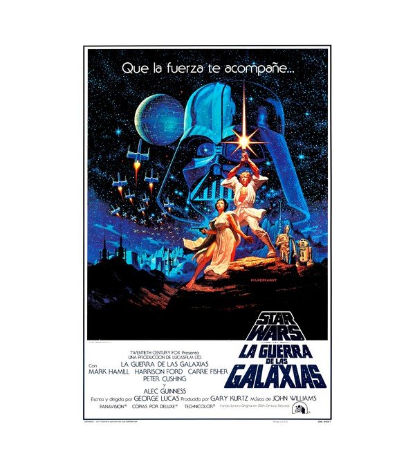 1977 Star Wars (20th Century Fox) Spanish 