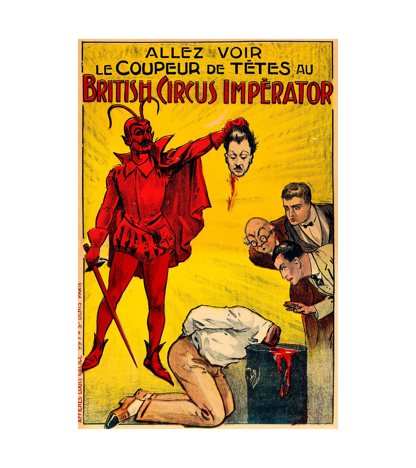 1930 British Circus Imperator - Affiches Louis Galice, Paris