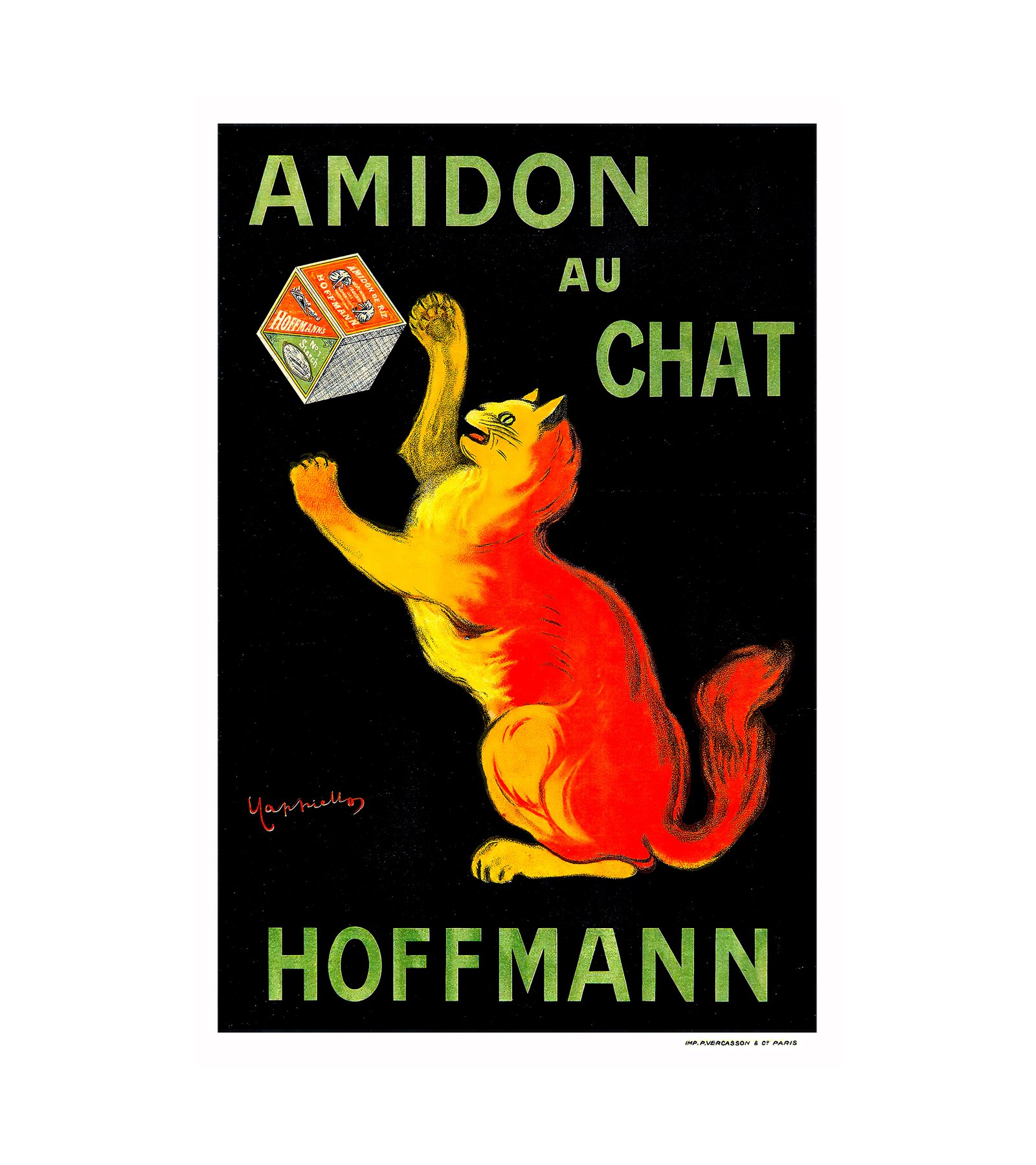 Amidon Au Chat Leonetto Cappiello (Italian, 1875-1942)