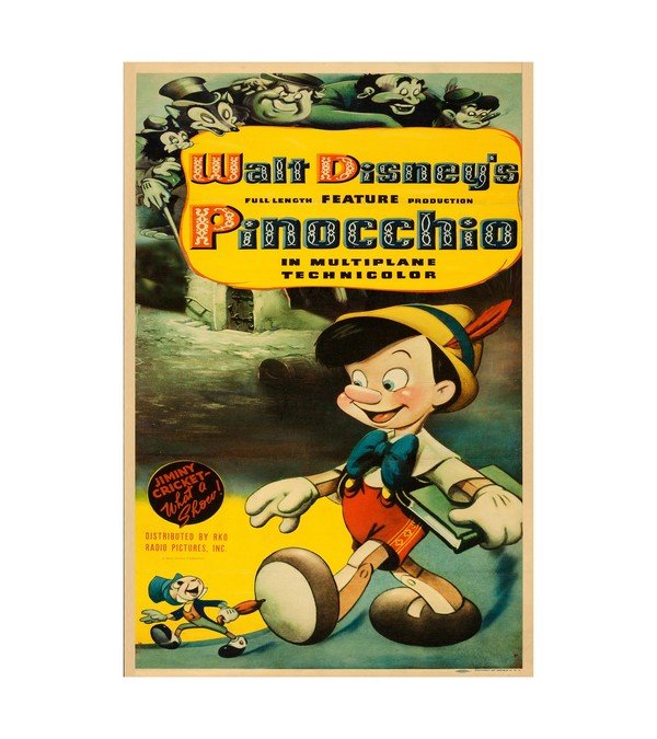 1940 Pinocchio (RKO) 