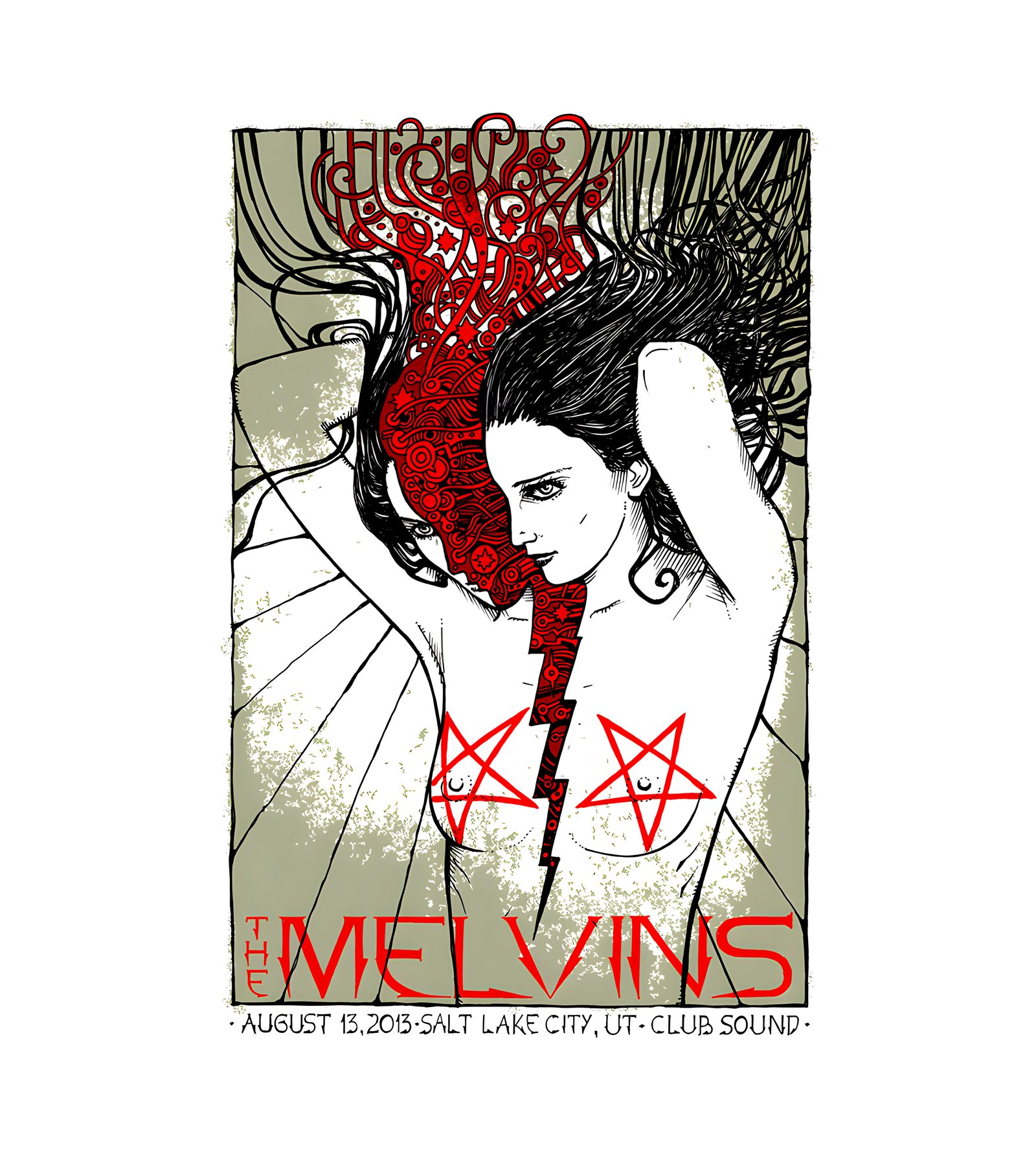 2013 The Melvins Lake City Utah 