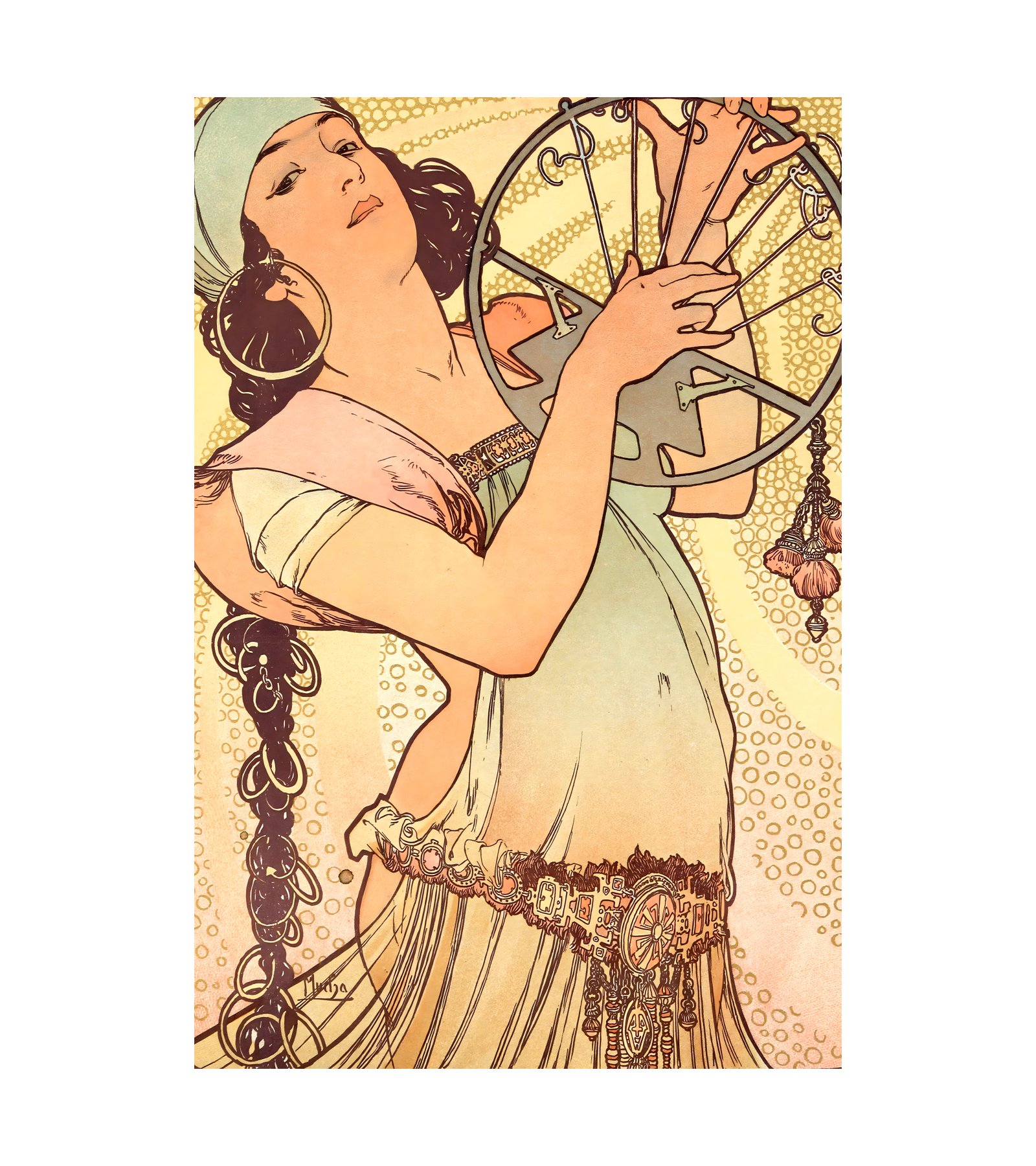 1897 ALPHONSE MUCHA (1860-1939) Salome 