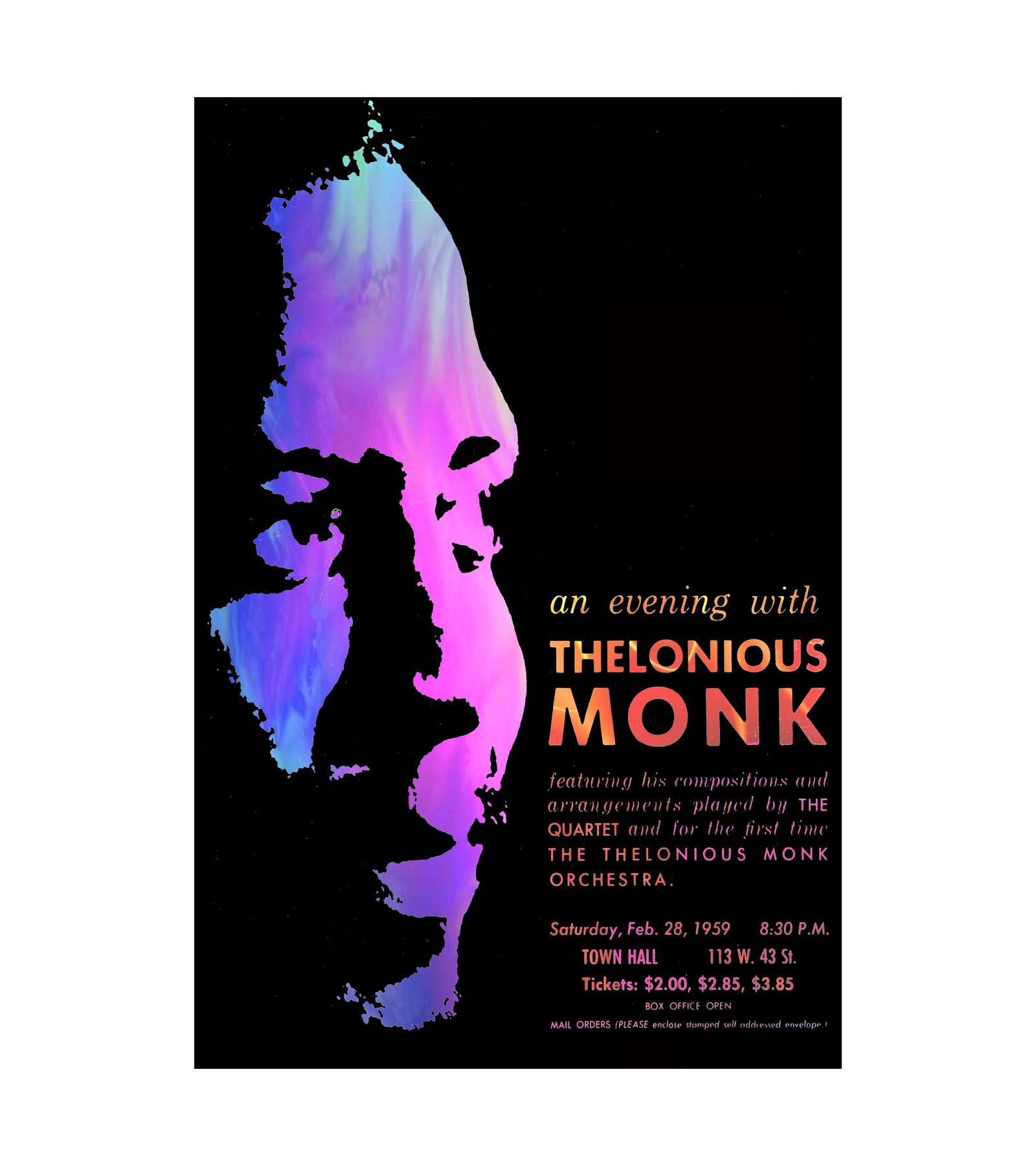 1959 Thelonious Monk Town Hall 