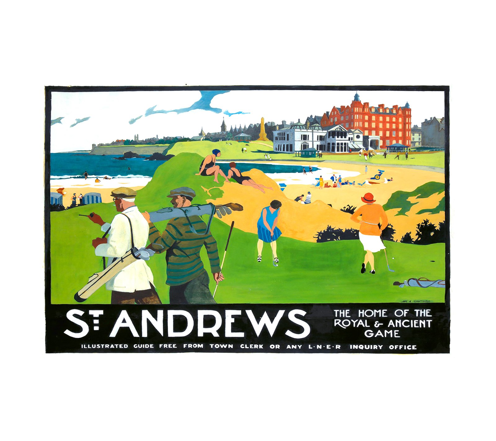 1930s St Andrews, The home of the Royal and ancient game 