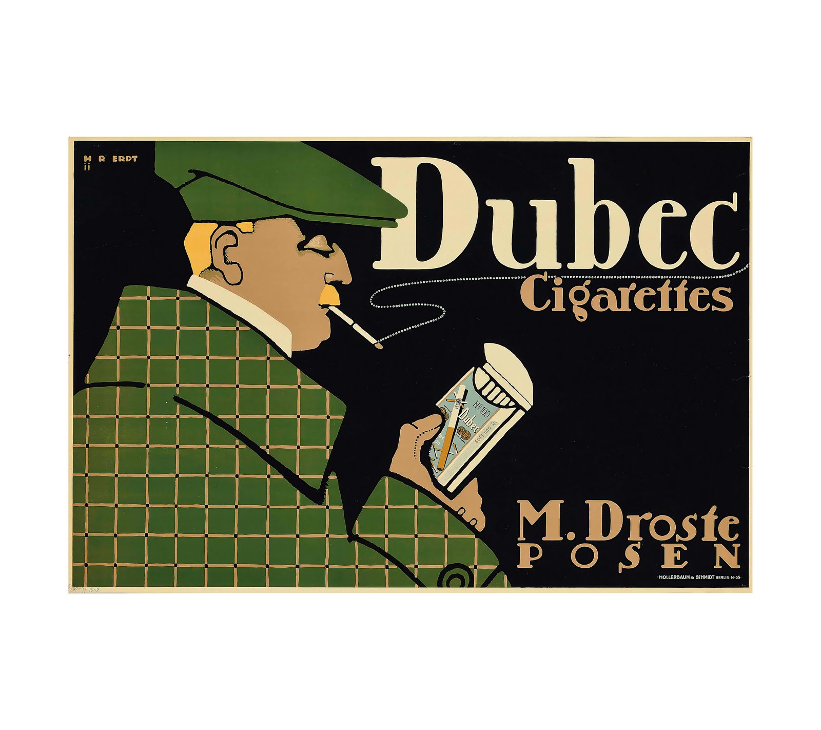 Dubec Hans Rudi Erdt (German 1883 – 1918)