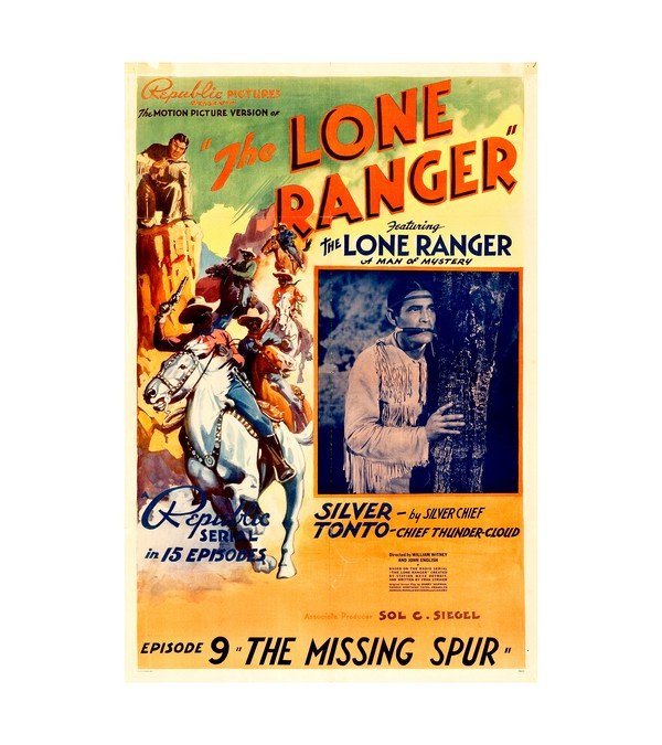 1938 The Lone Ranger (Republic) 