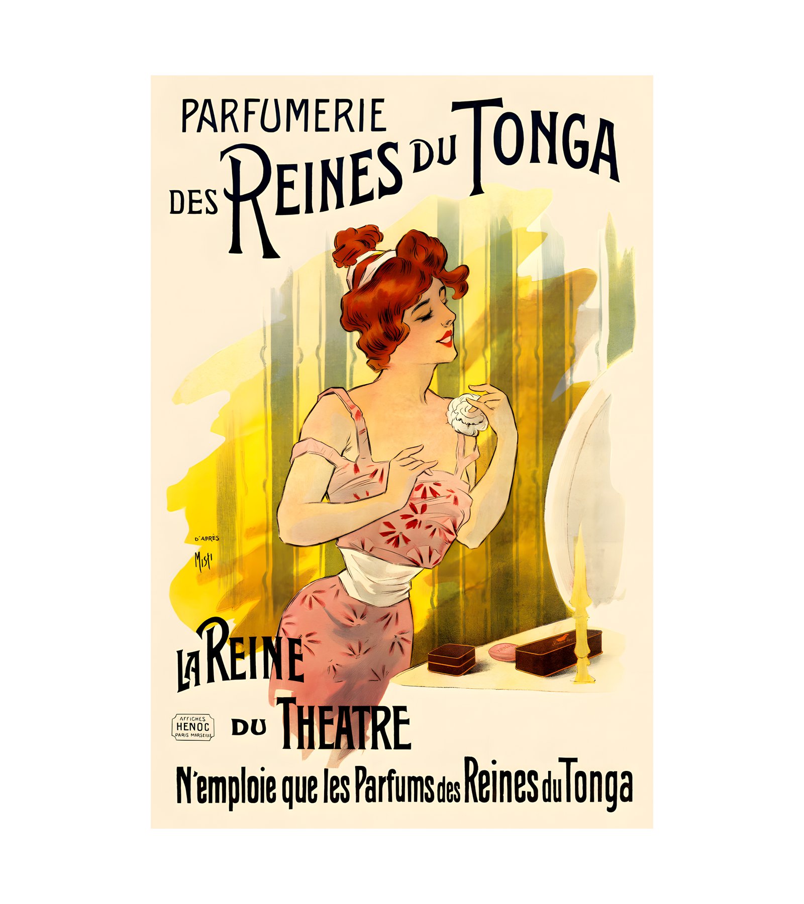1900 Parfumerie Des Reines Du Tonga - Misti 