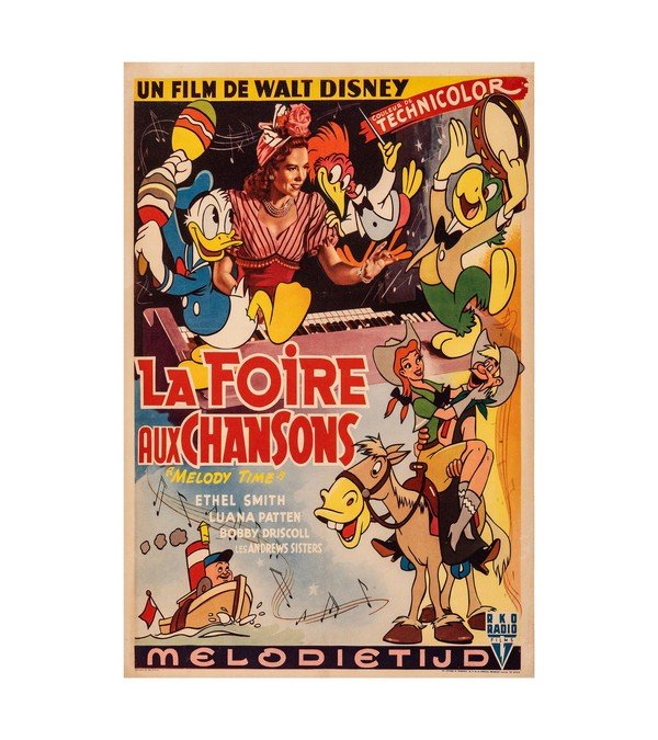 1947 La Foire aux Chansons (Melody Time) French 