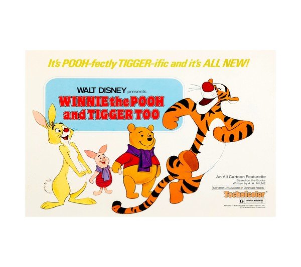 1974 Winnie the Pooh and Tigger Too 
