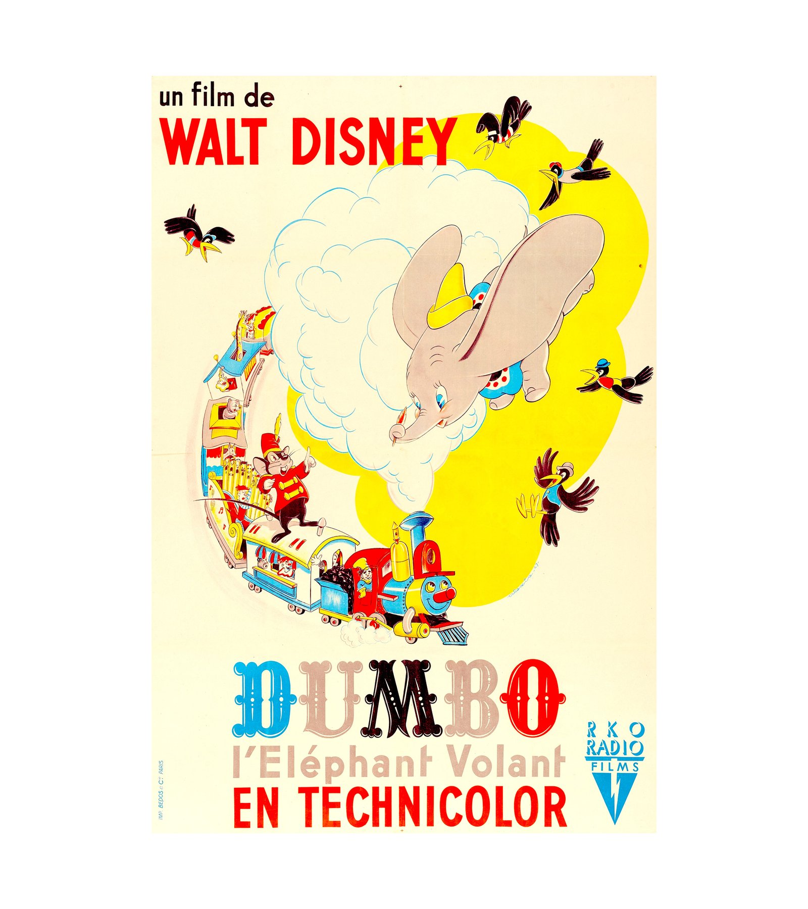 1947 Dumbo (RKO) French 