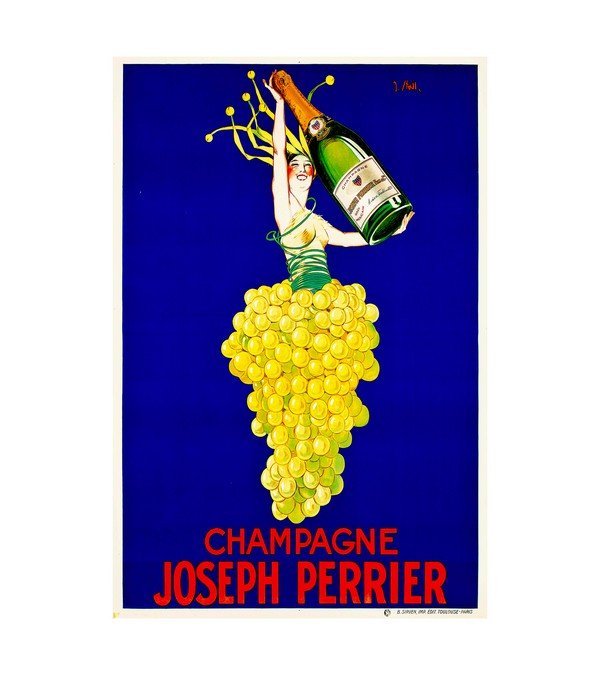 1927 Champagne Joseph Perrier by J. Joseph Stall 