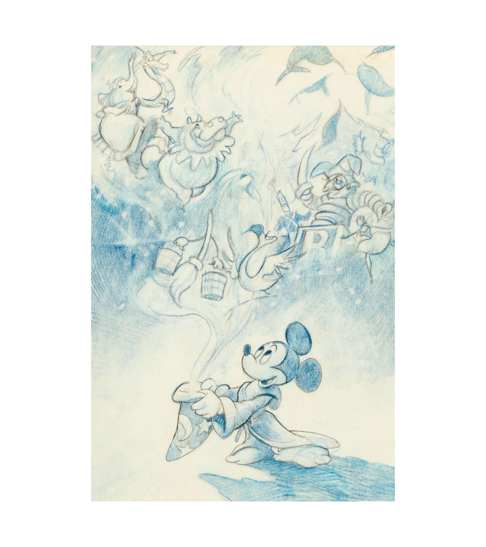 Fantasia 2000 Mickey Mouse Animation Drawing 