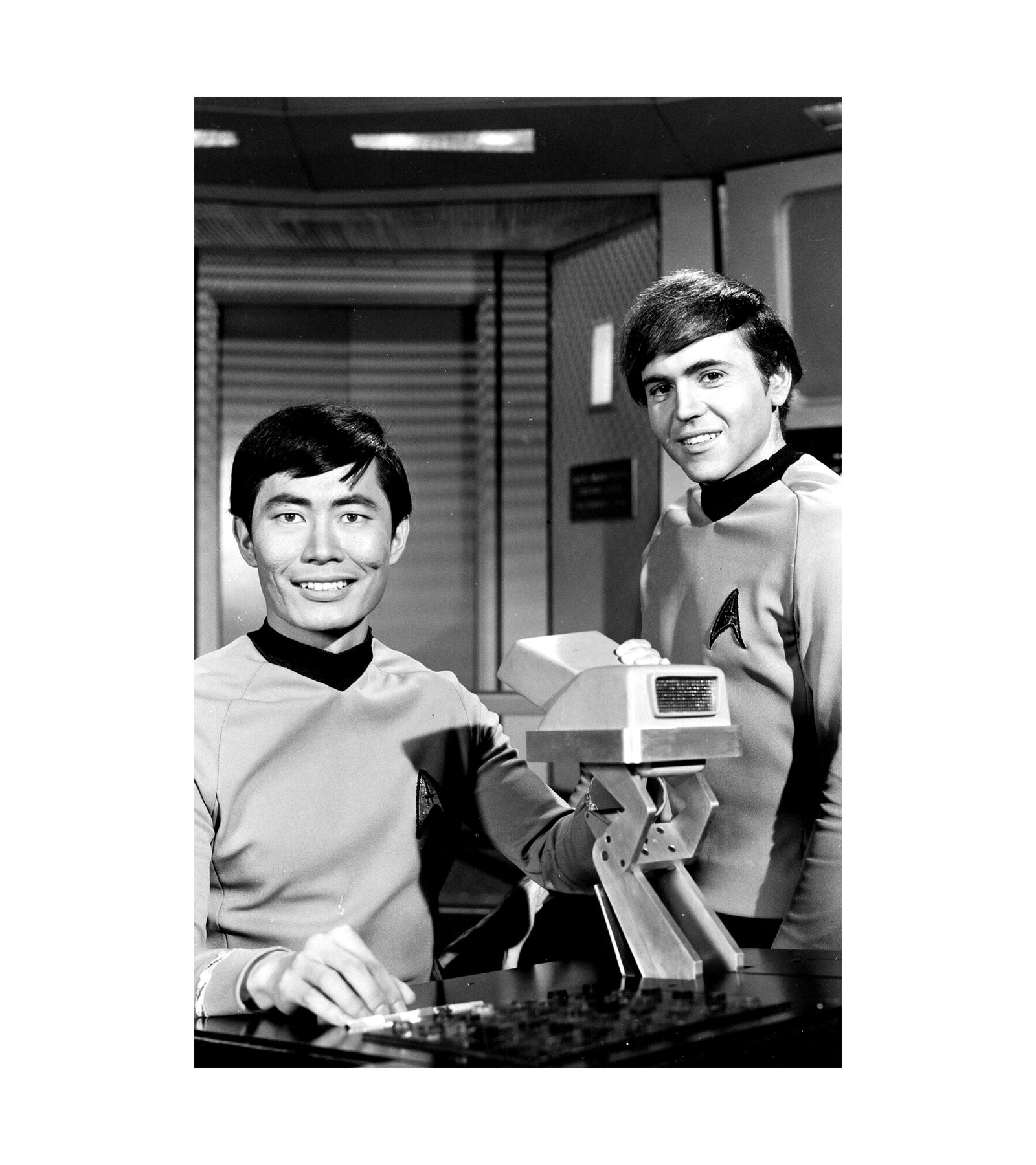 1966 George Takei and Walter Koenig 