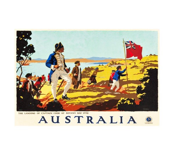 1930 Landing of Captain Cook(Australian) 